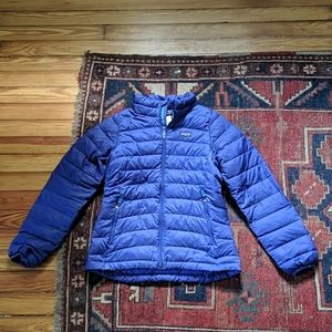 Blue Patagonia Down Jacket